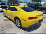 2015 Chevrolet Camaro 2ls Yellow vin: 2G1FB1E30F9303915