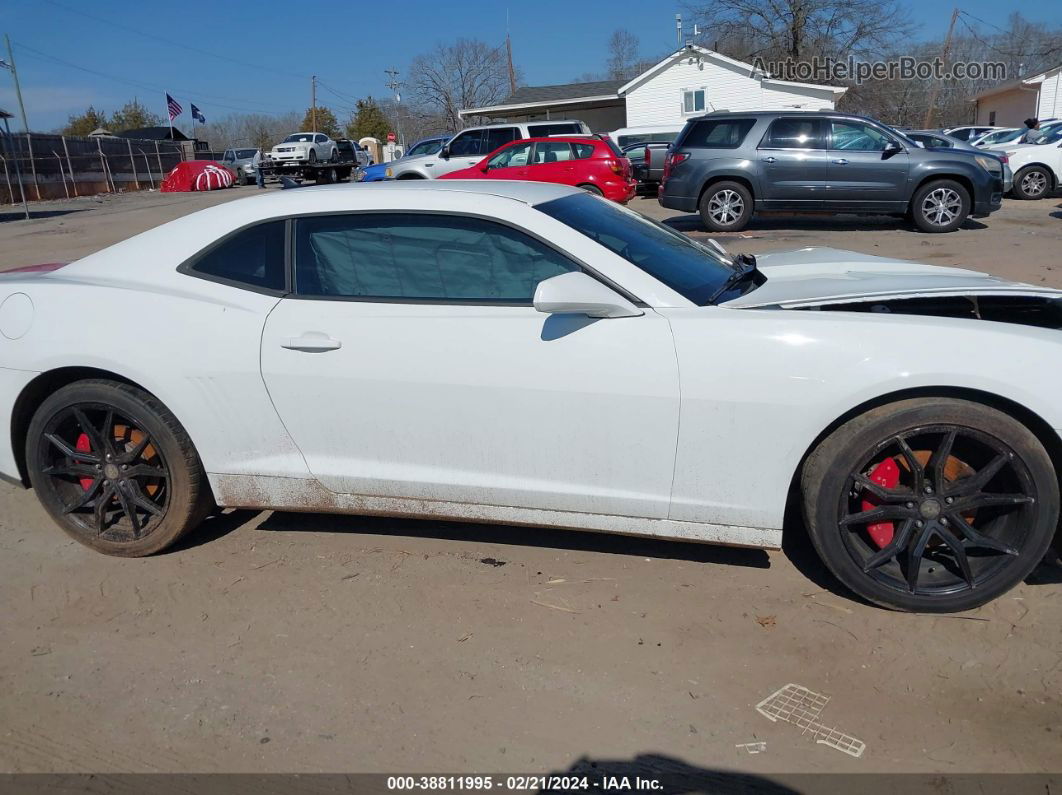 2014 Chevrolet Camaro 1lt White vin: 2G1FB1E31E9129495