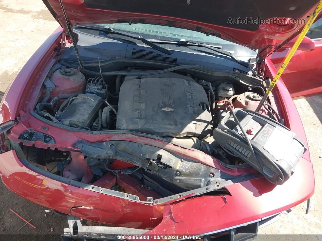 2014 Chevrolet Camaro 1lt Red vin: 2G1FB1E31E9158429
