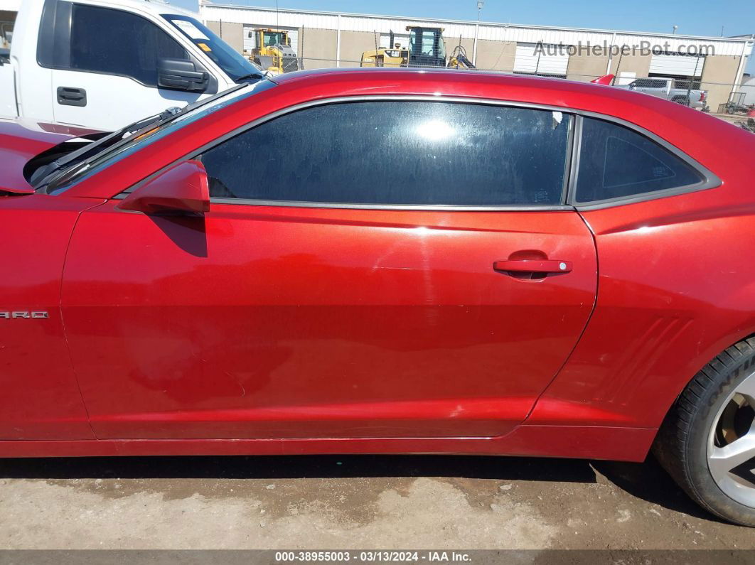 2014 Chevrolet Camaro 1lt Red vin: 2G1FB1E31E9158429