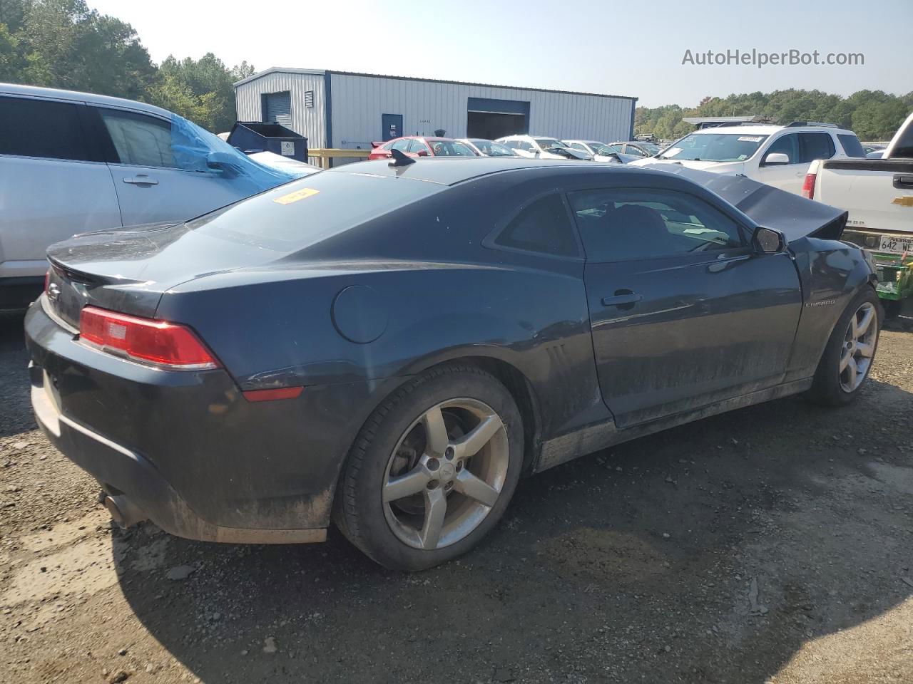 2014 Chevrolet Camaro Lt Gray vin: 2G1FB1E31E9271815