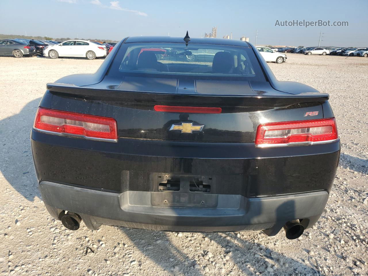 2014 Chevrolet Camaro Lt Black vin: 2G1FB1E31E9303811