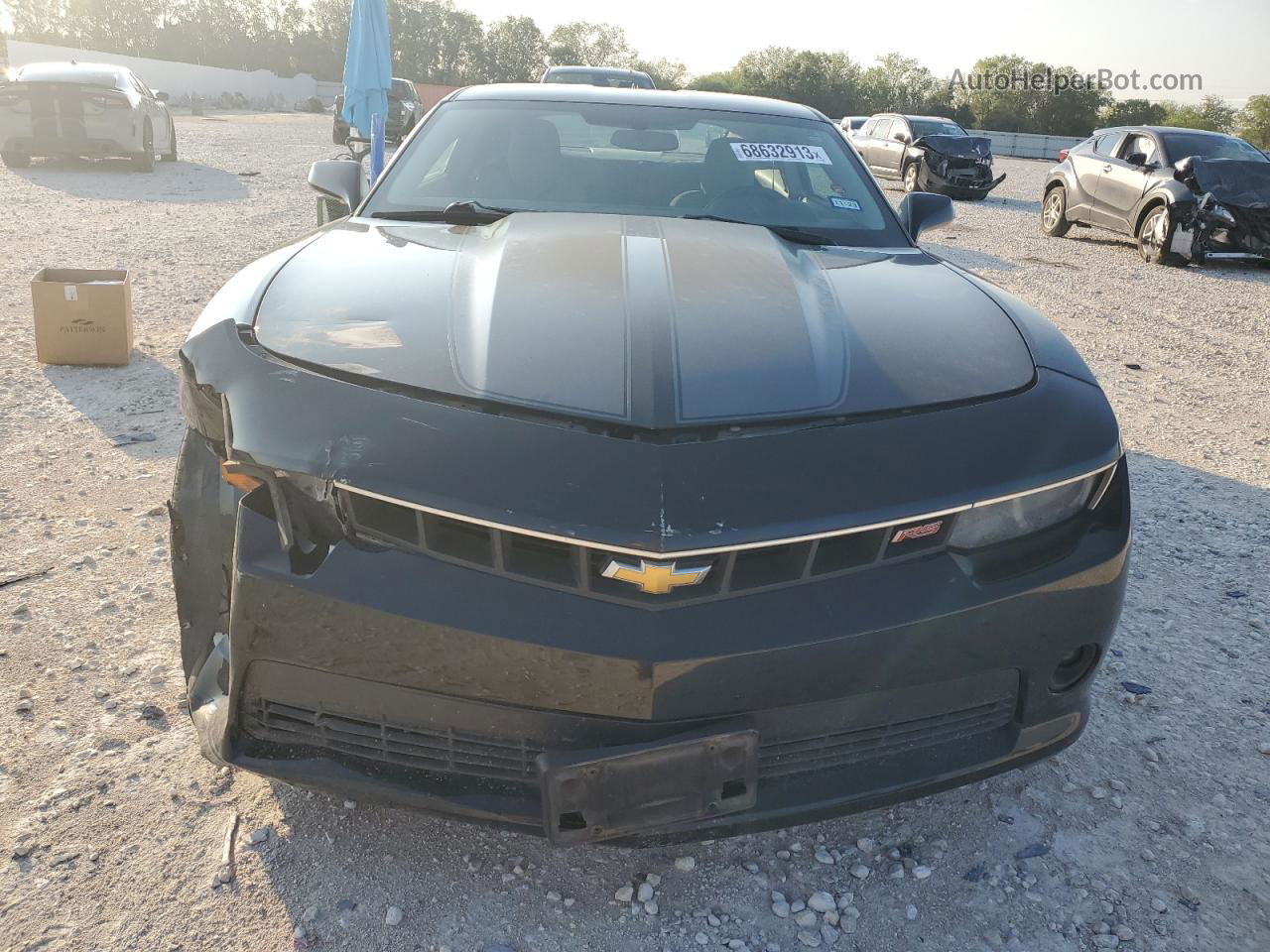 2014 Chevrolet Camaro Lt Черный vin: 2G1FB1E31E9303811