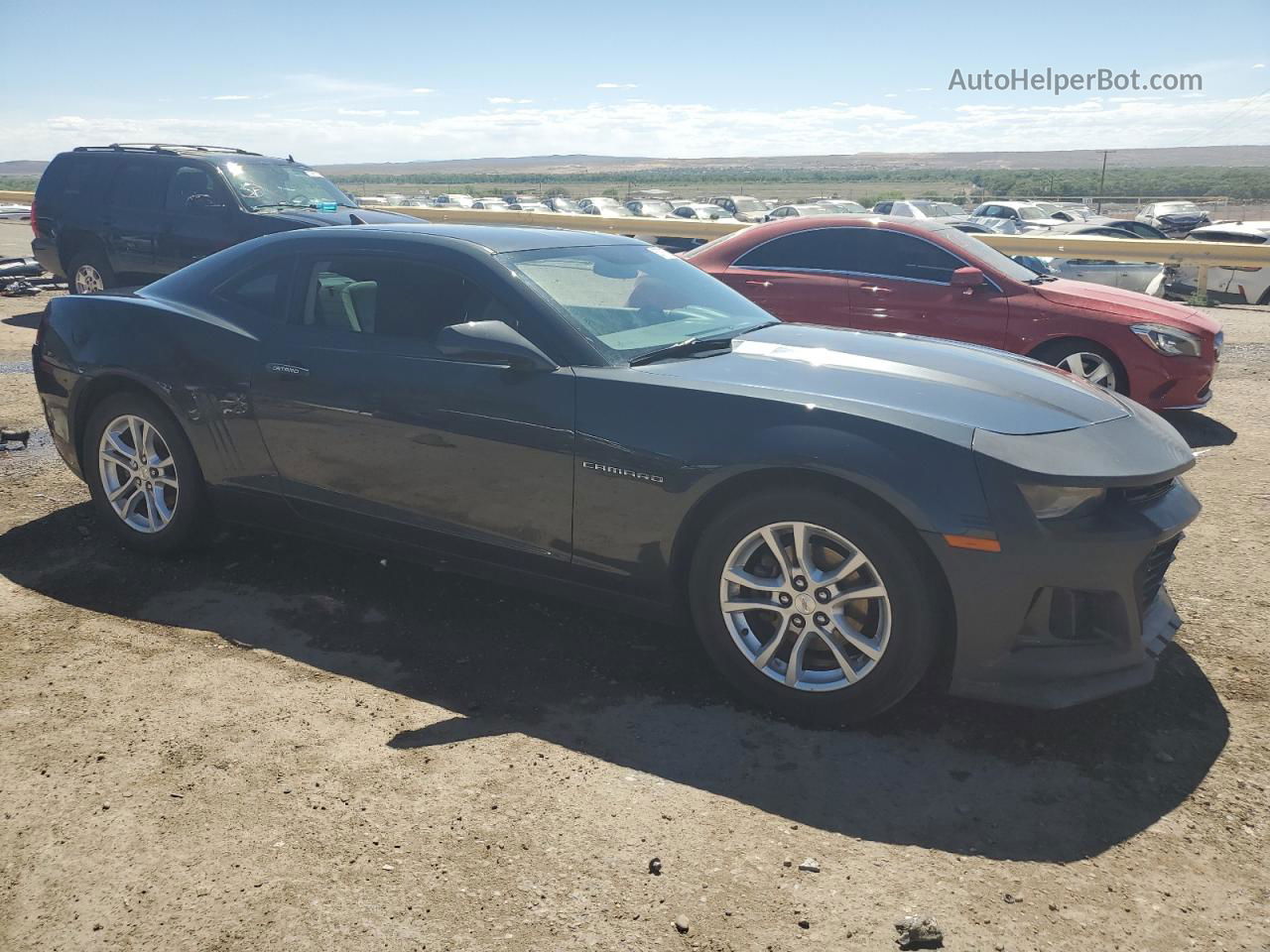 2015 Chevrolet Camaro Ls Угольный vin: 2G1FB1E31F9115937