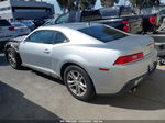 2015 Chevrolet Camaro 2ls Silver vin: 2G1FB1E31F9141129