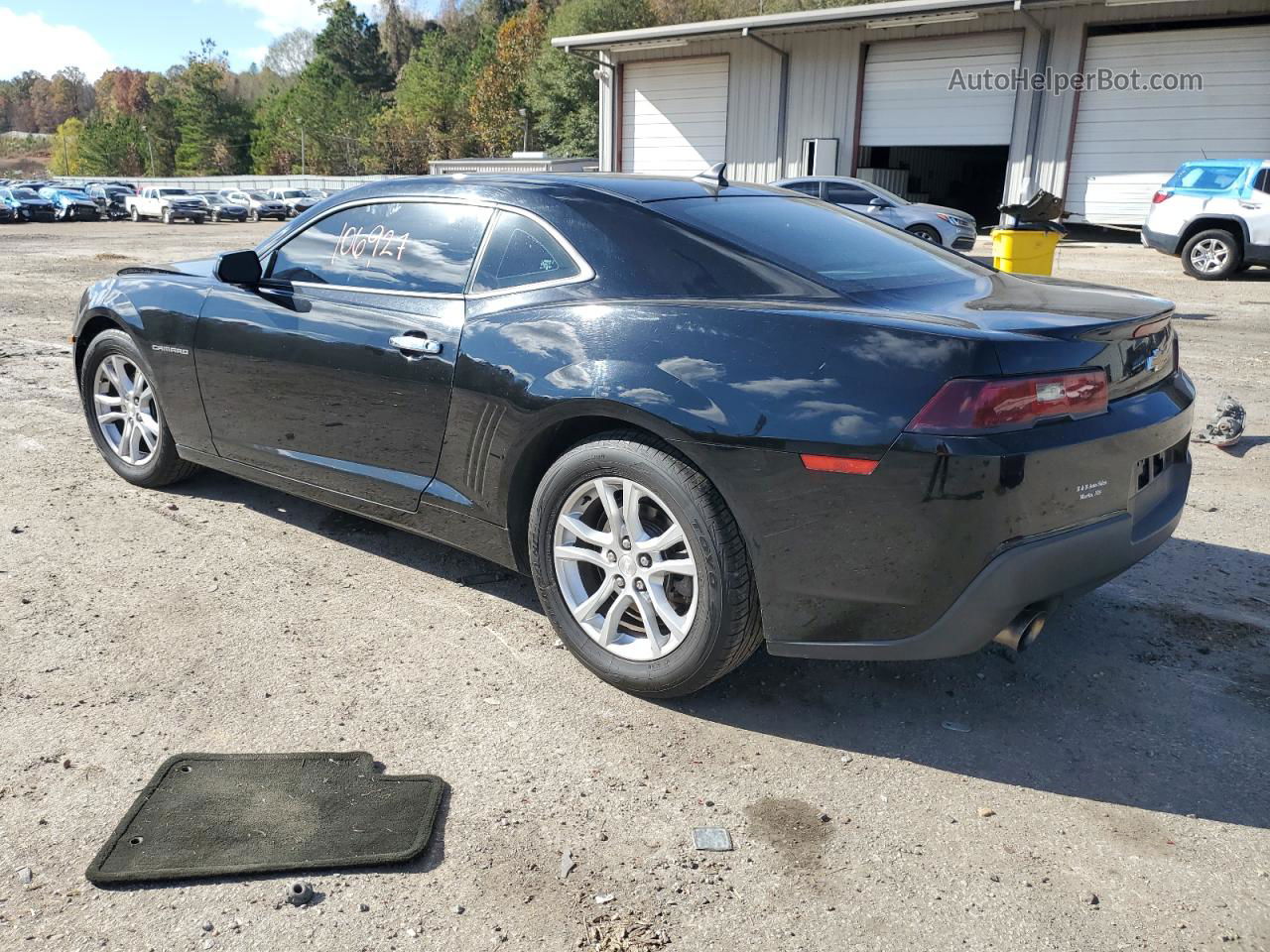 2014 Chevrolet Camaro Lt Black vin: 2G1FB1E32E9142076