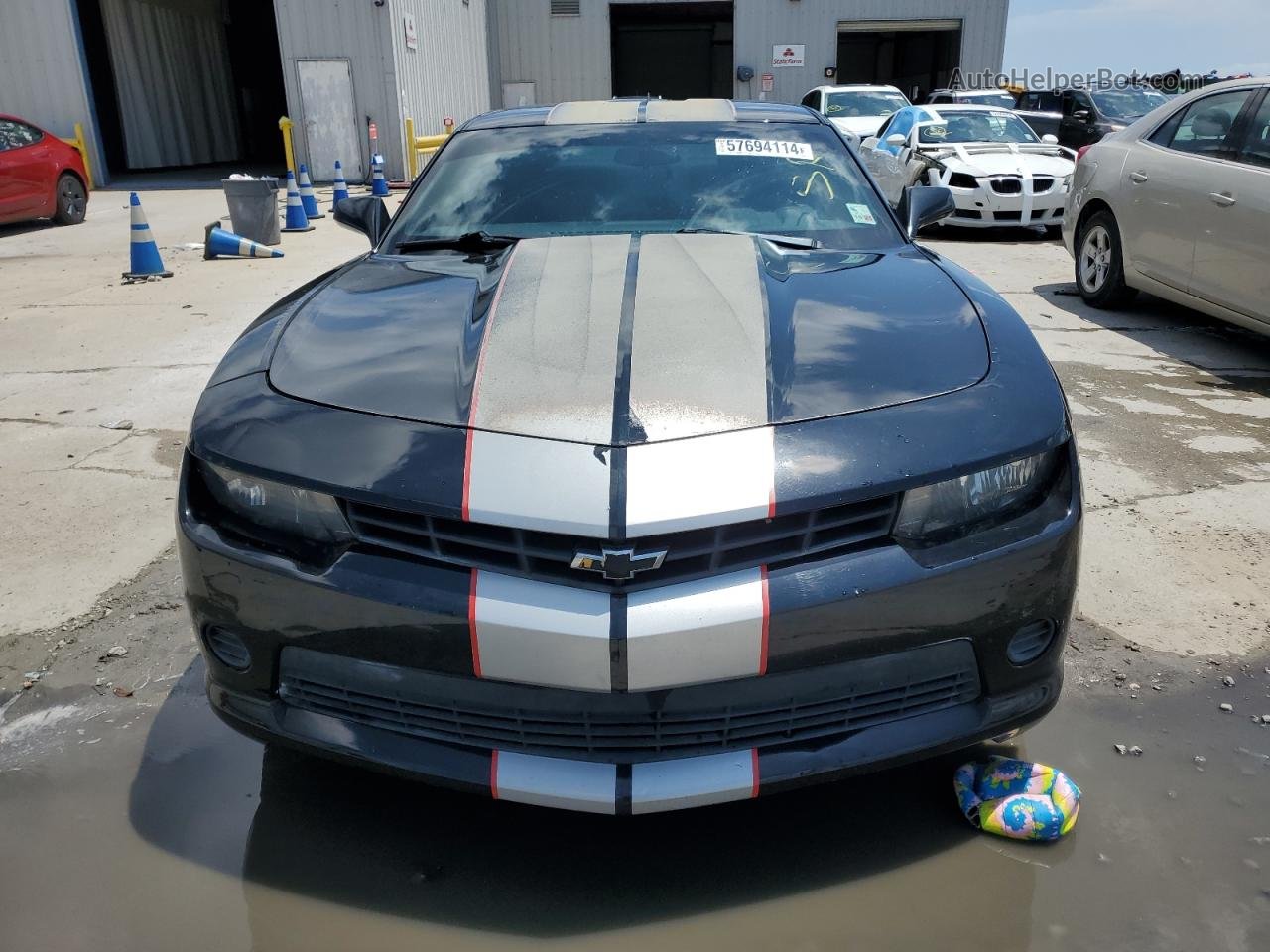 2015 Chevrolet Camaro Ls Черный vin: 2G1FB1E32F9190694