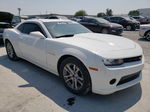 2015 Chevrolet Camaro Ls White vin: 2G1FB1E32F9251431