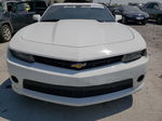 2015 Chevrolet Camaro Ls White vin: 2G1FB1E32F9251431