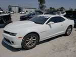 2015 Chevrolet Camaro Ls White vin: 2G1FB1E32F9251431