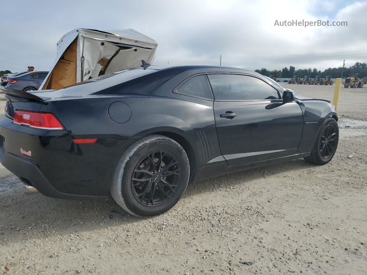 2015 Chevrolet Camaro Ls Black vin: 2G1FB1E32F9311255