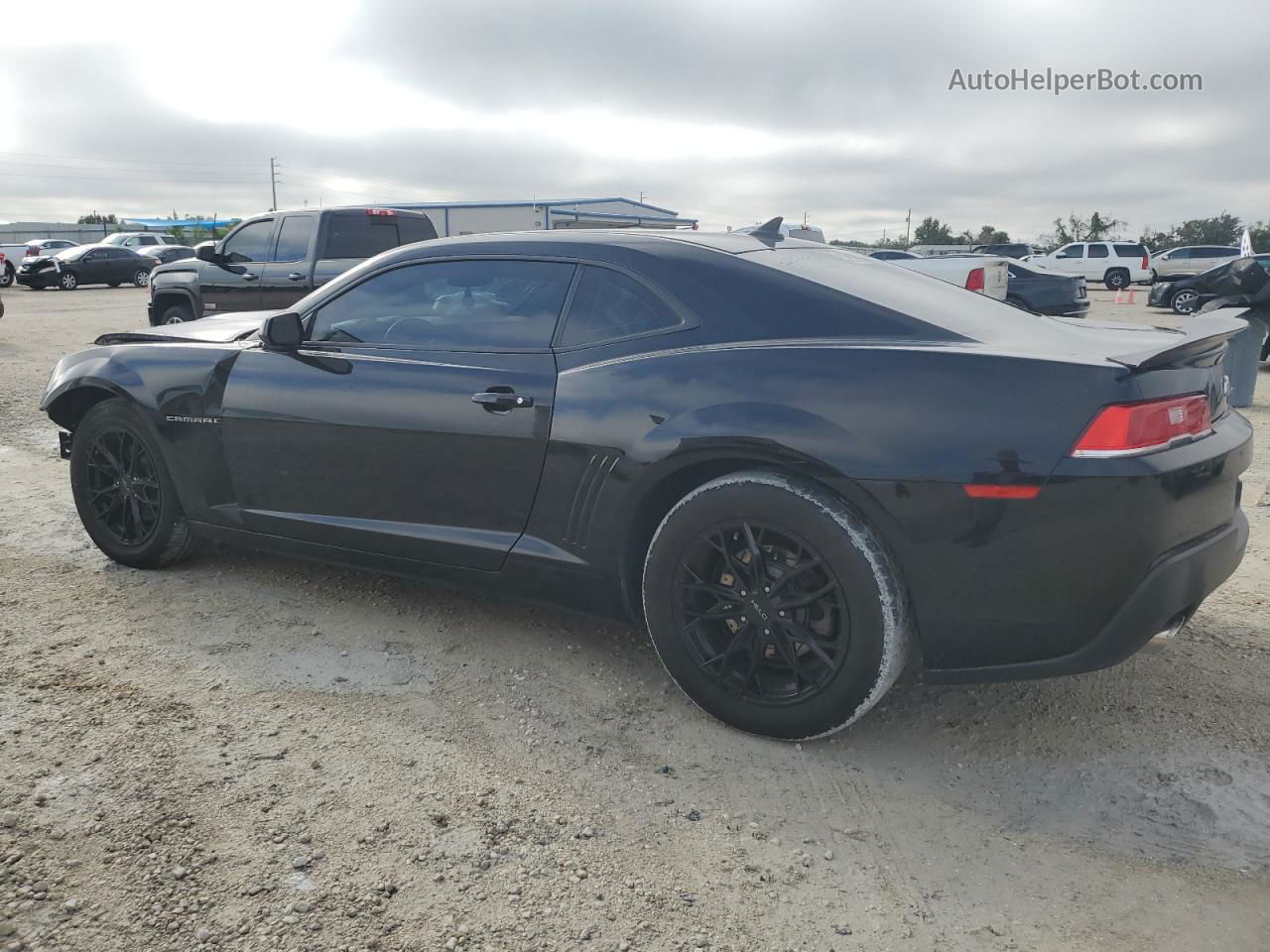 2015 Chevrolet Camaro Ls Black vin: 2G1FB1E32F9311255