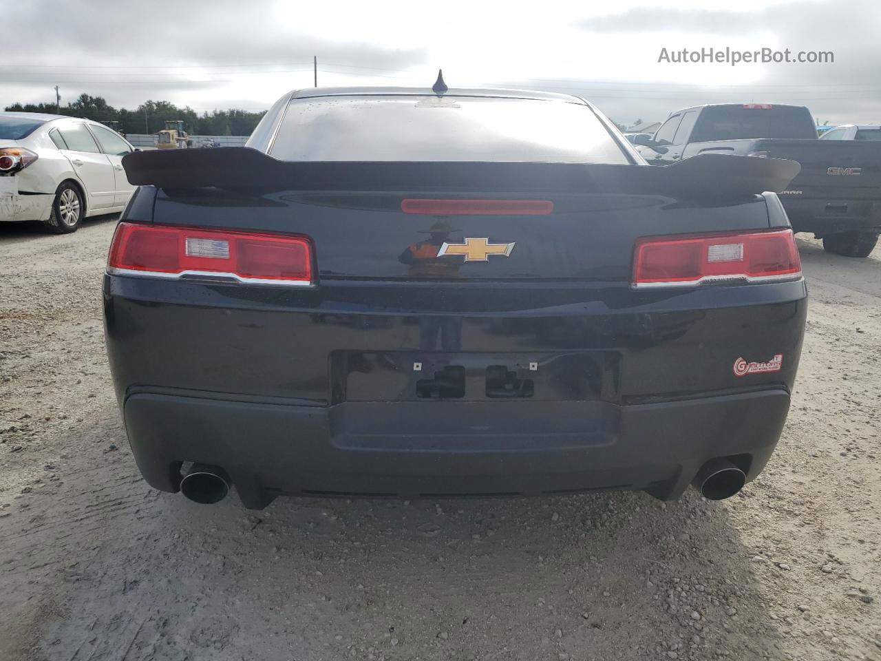 2015 Chevrolet Camaro Ls Black vin: 2G1FB1E32F9311255