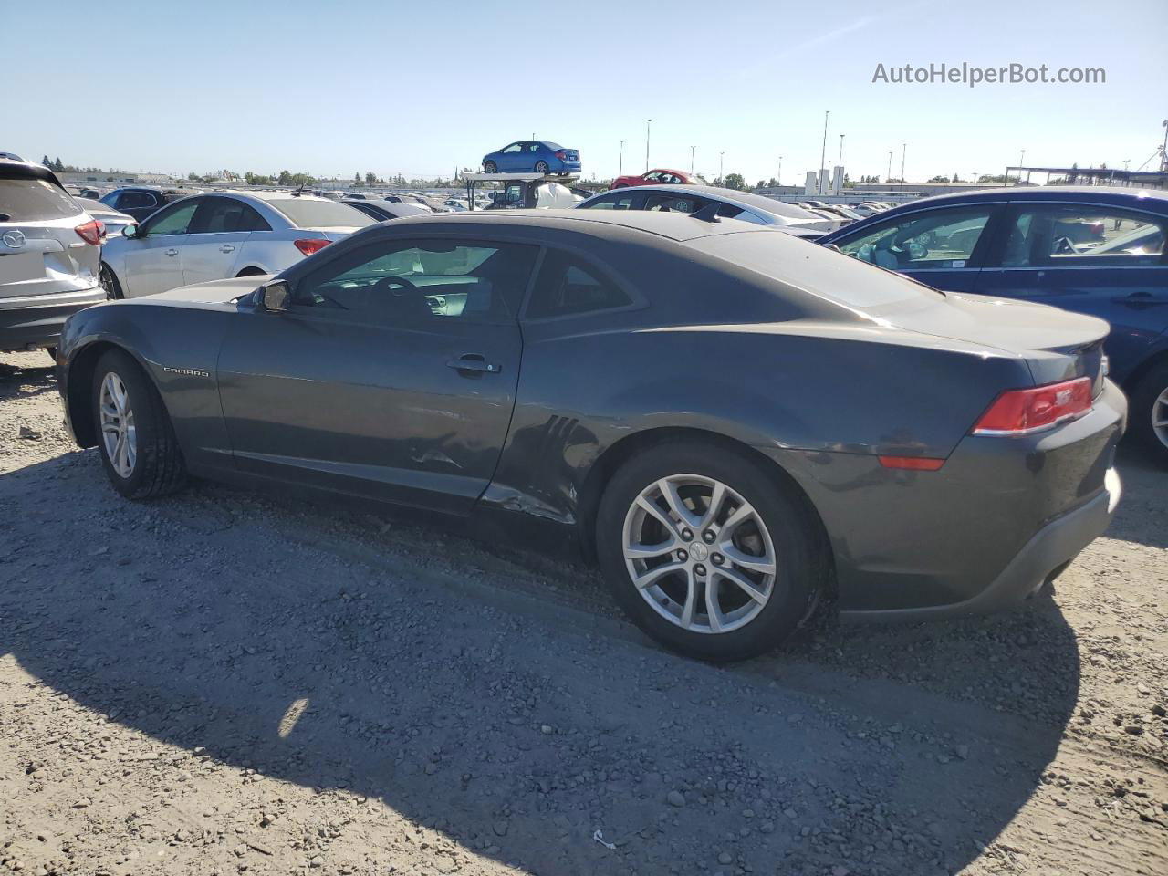 2014 Chevrolet Camaro Lt Charcoal vin: 2G1FB1E33E9128882