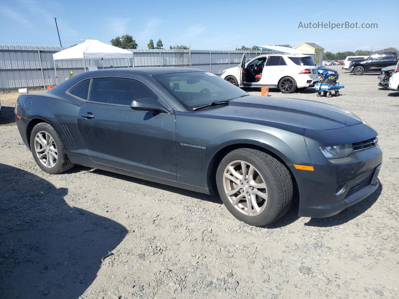 2014 Chevrolet Camaro Lt Charcoal vin: 2G1FB1E33E9128882