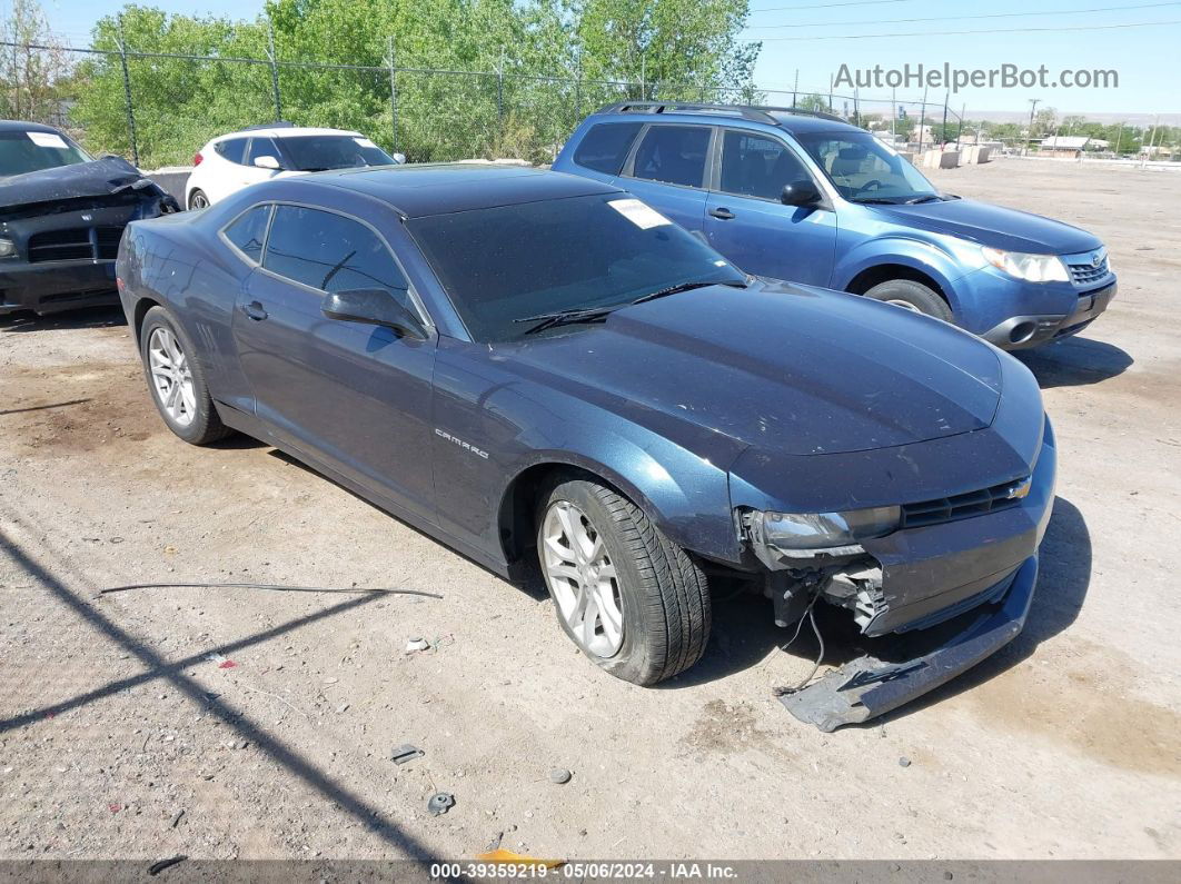 2014 Chevrolet Camaro 1lt Dark Blue vin: 2G1FB1E33E9154723