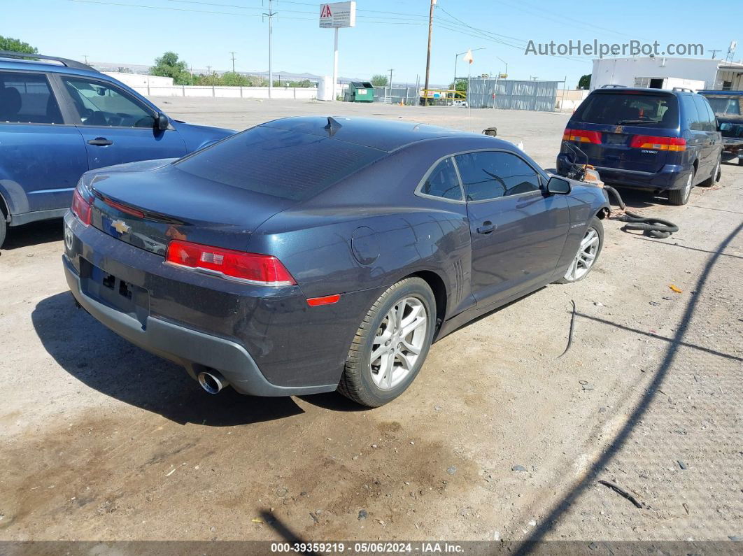 2014 Chevrolet Camaro 1lt Dark Blue vin: 2G1FB1E33E9154723