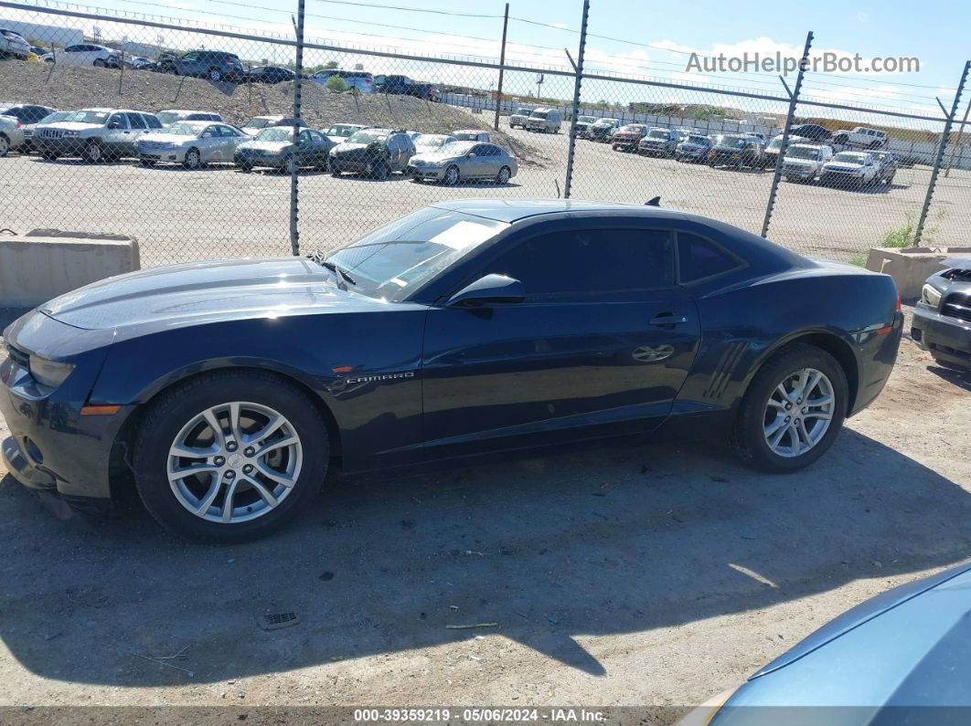 2014 Chevrolet Camaro 1lt Dark Blue vin: 2G1FB1E33E9154723