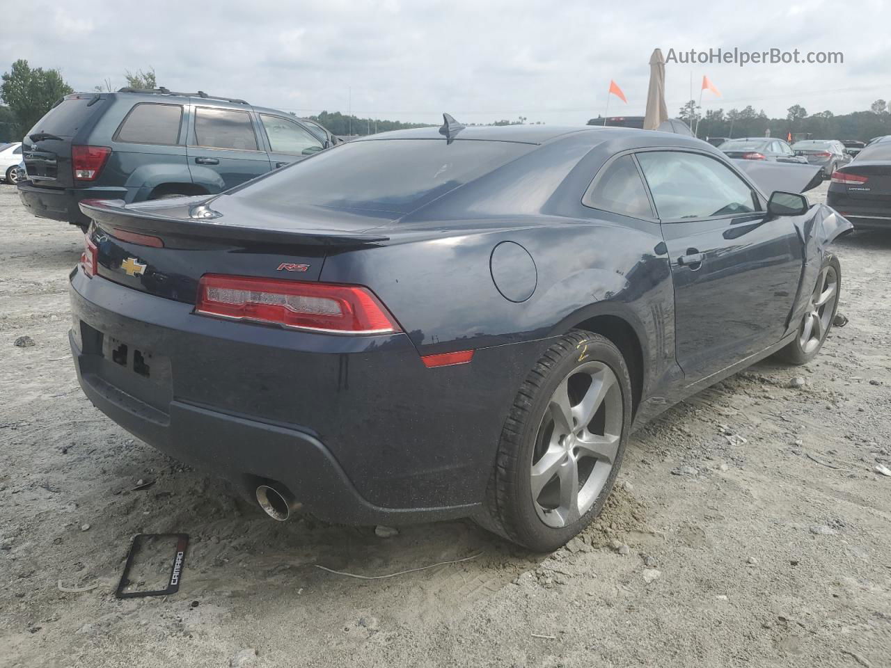 2014 Chevrolet Camaro Lt Черный vin: 2G1FB1E33E9176995