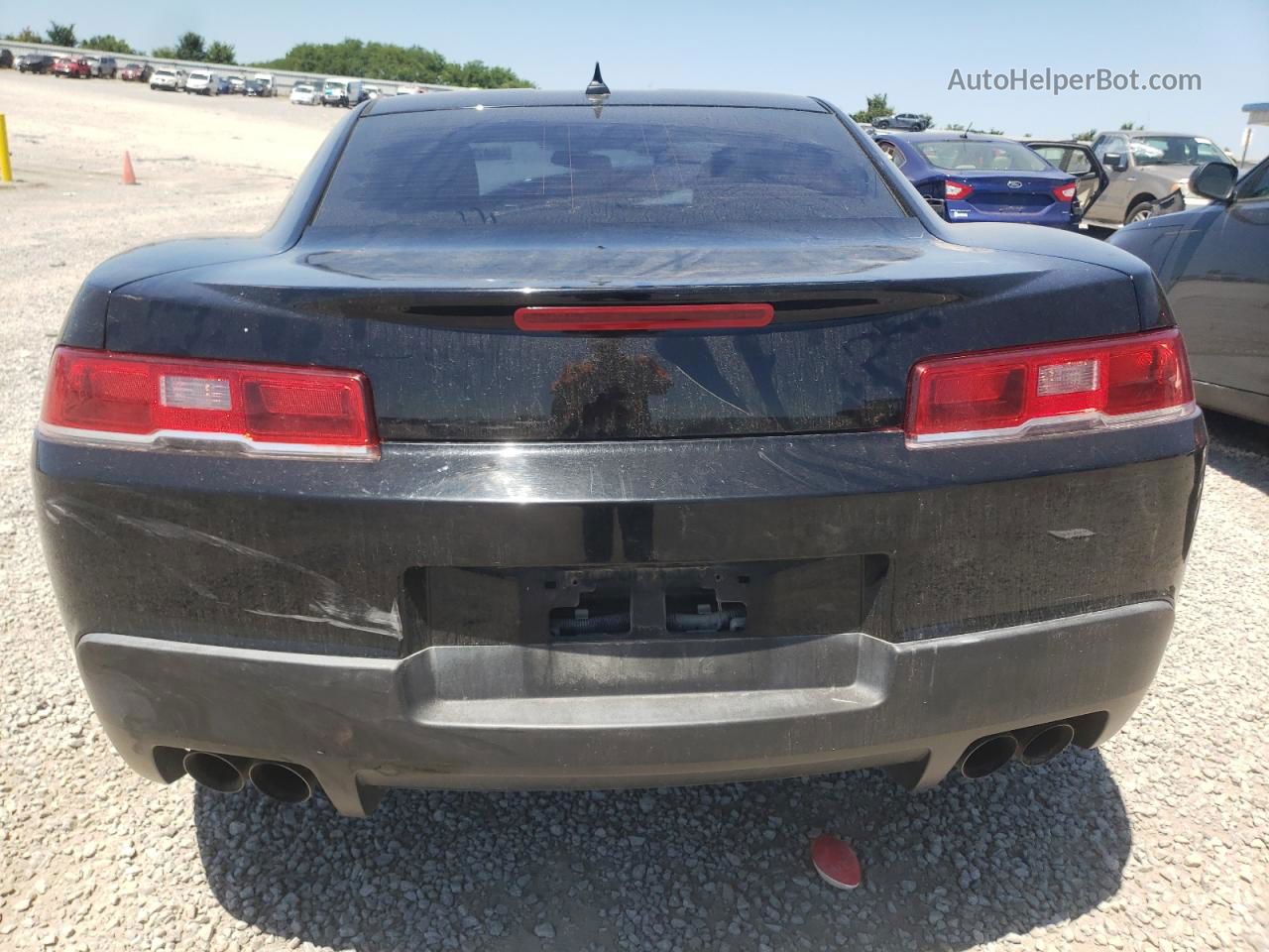 2014 Chevrolet Camaro Lt Черный vin: 2G1FB1E33E9180481