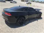 2014 Chevrolet Camaro Lt Black vin: 2G1FB1E33E9180481