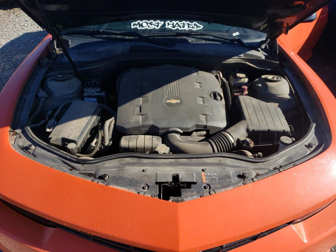 2014 Chevrolet Camaro Lt Оранжевый vin: 2G1FB1E33E9189262