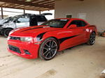 2014 Chevrolet Camaro Lt Red vin: 2G1FB1E33E9271489