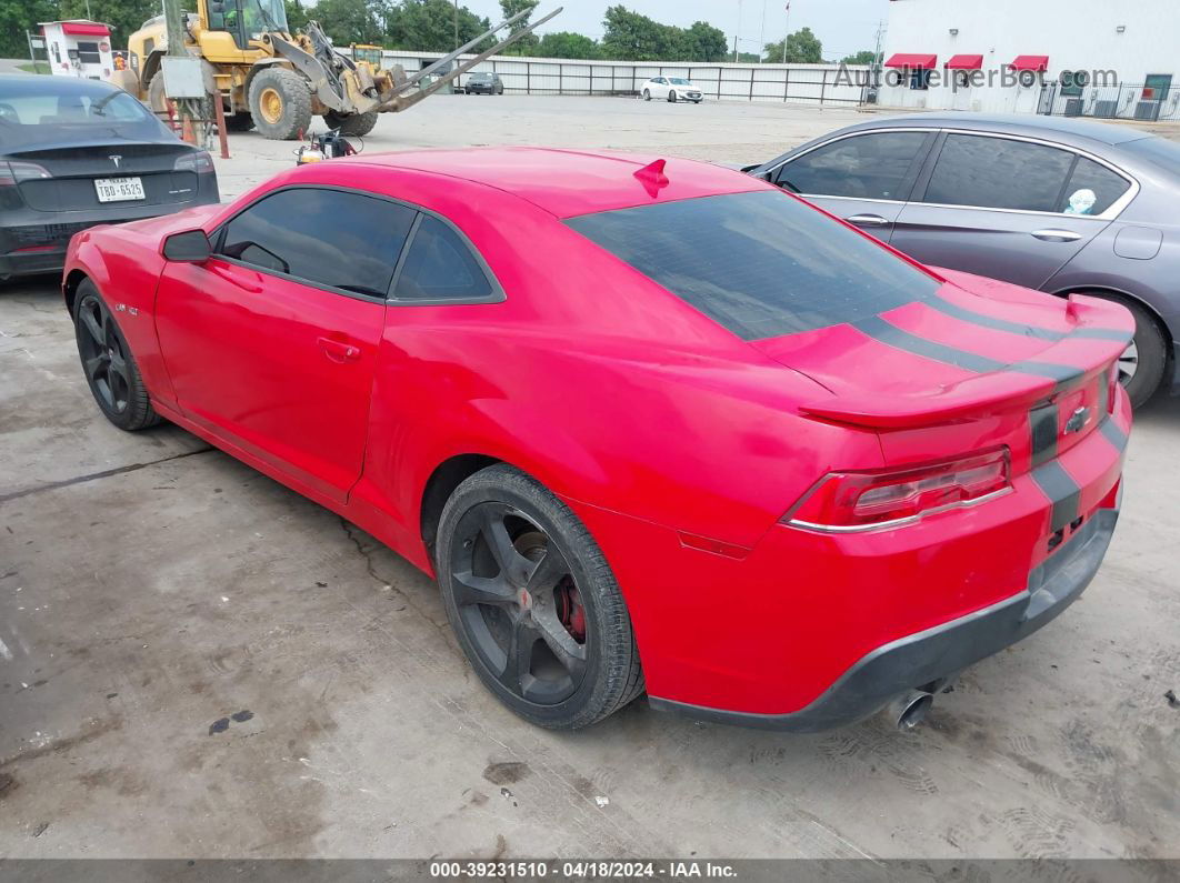 2014 Chevrolet Camaro 1lt Red vin: 2G1FB1E33E9301753