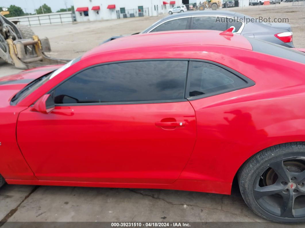 2014 Chevrolet Camaro 1lt Red vin: 2G1FB1E33E9301753