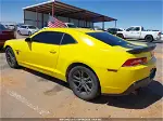 2014 Chevrolet Camaro 1lt Yellow vin: 2G1FB1E33E9307651