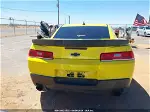 2014 Chevrolet Camaro 1lt Yellow vin: 2G1FB1E33E9307651