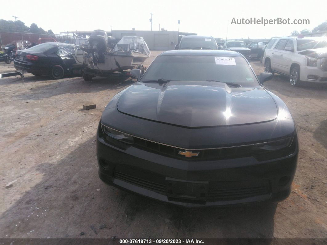 2014 Chevrolet Camaro 1lt Black vin: 2G1FB1E33E9313790