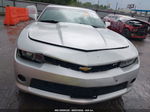 2014 Chevrolet Camaro 1lt Silver vin: 2G1FB1E33E9324367