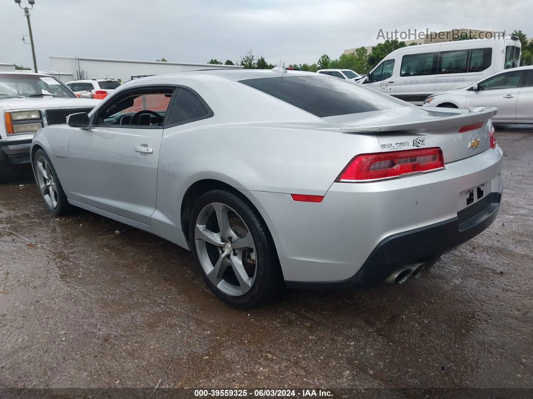 2014 Chevrolet Camaro 1lt Silver vin: 2G1FB1E33E9324367