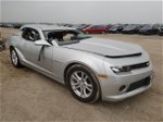 2015 Chevrolet Camaro Ls Silver vin: 2G1FB1E33F9168087