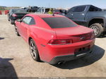 2015 Chevrolet Camaro Ls Red vin: 2G1FB1E33F9175489