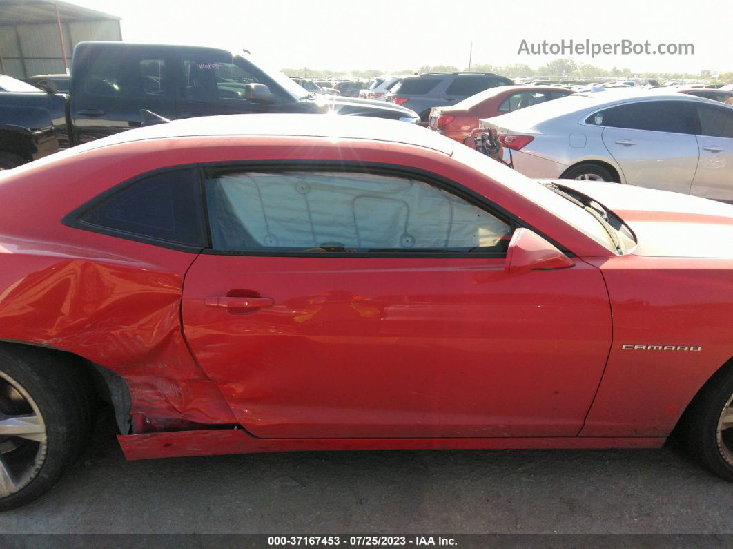 2015 Chevrolet Camaro Ls Red vin: 2G1FB1E33F9175489