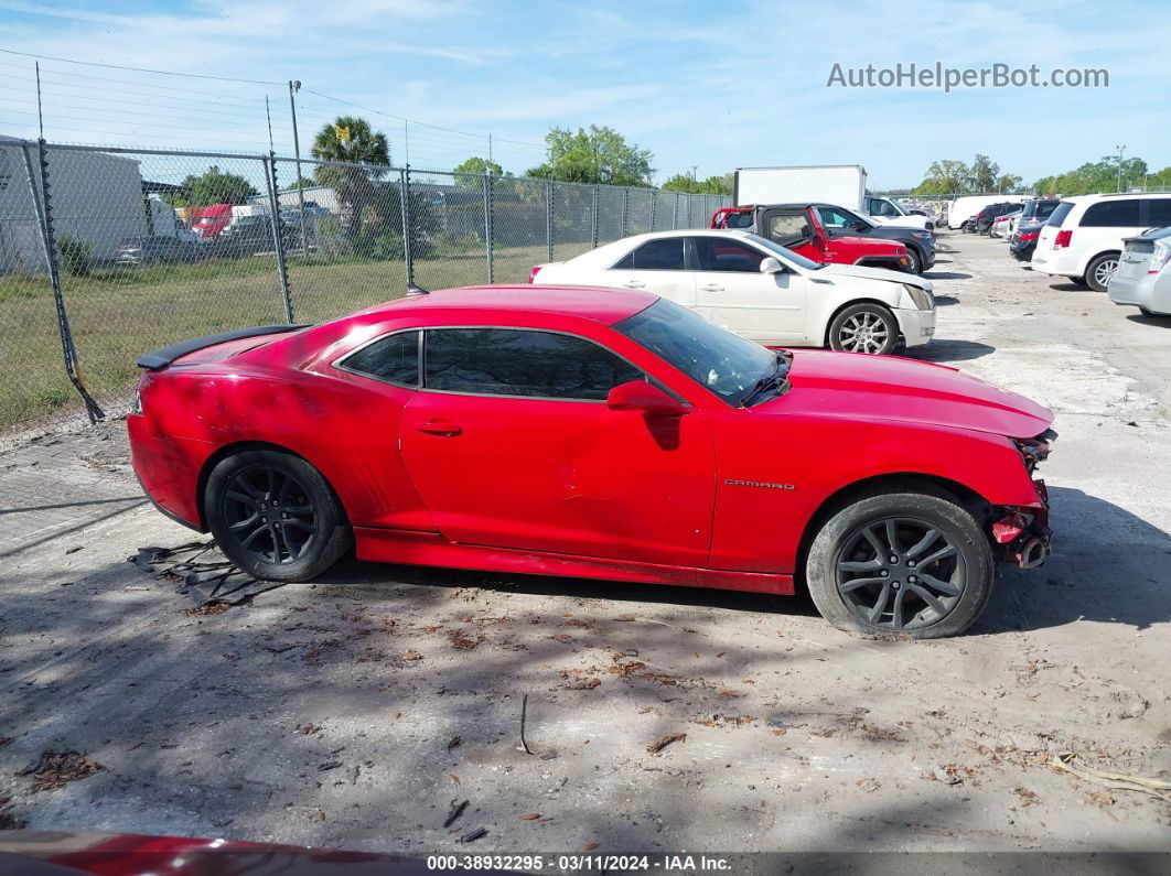 2015 Chevrolet Camaro 2ls Red vin: 2G1FB1E33F9188405