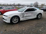 2015 Chevrolet Camaro Ls White vin: 2G1FB1E33F9226036