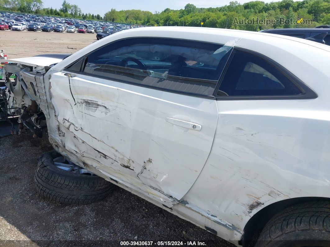 2015 Chevrolet Camaro 2ls White vin: 2G1FB1E33F9254435