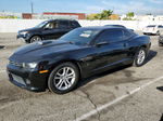 2015 Chevrolet Camaro Ls Black vin: 2G1FB1E33F9299570