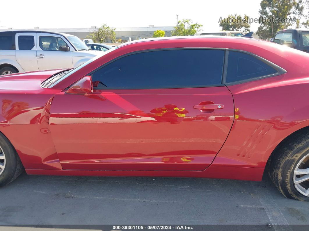 2015 Chevrolet Camaro 2ls Red vin: 2G1FB1E33F9309367