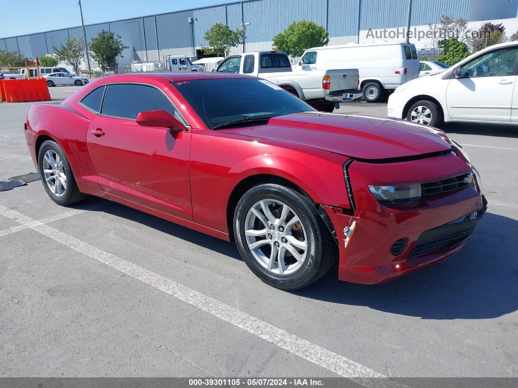 2015 Chevrolet Camaro 2ls Red vin: 2G1FB1E33F9309367