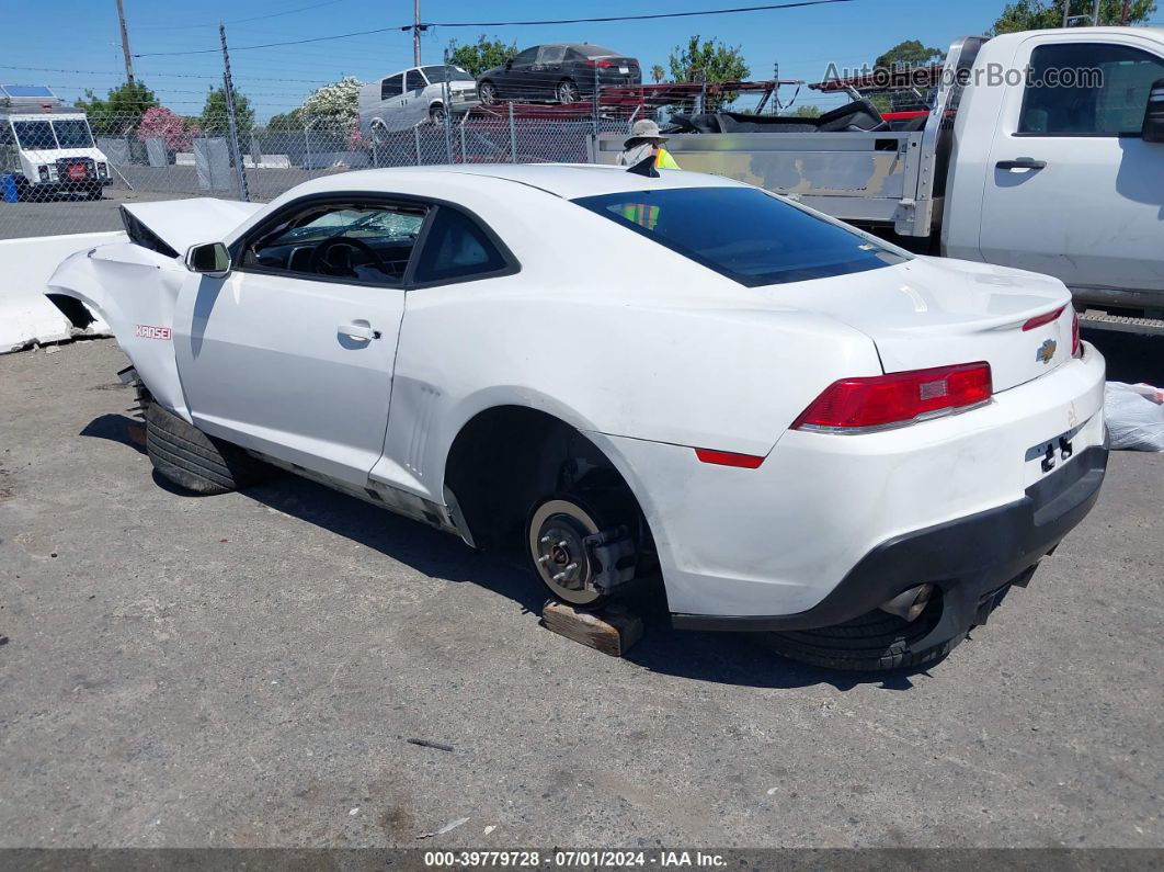 2015 Chevrolet Camaro 2ls Белый vin: 2G1FB1E33F9311703