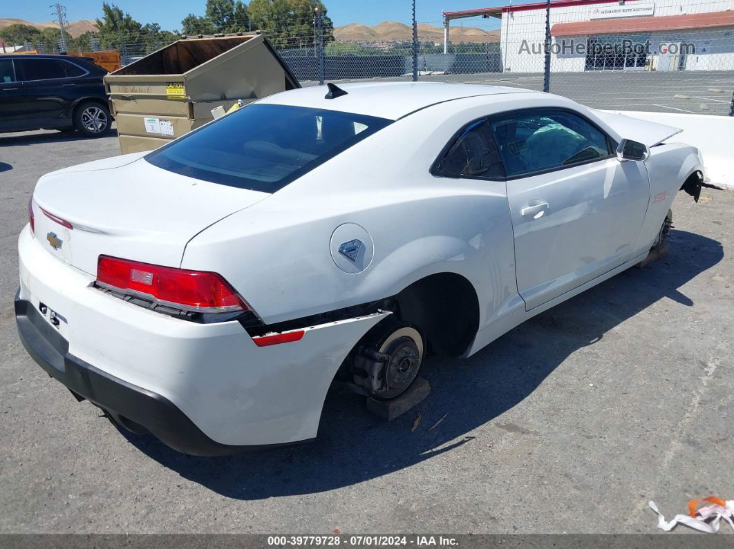 2015 Chevrolet Camaro 2ls Белый vin: 2G1FB1E33F9311703