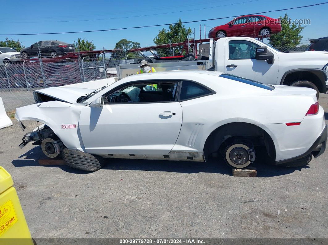 2015 Chevrolet Camaro 2ls Белый vin: 2G1FB1E33F9311703