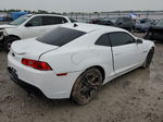 2014 Chevrolet Camaro Lt White vin: 2G1FB1E34E9206943