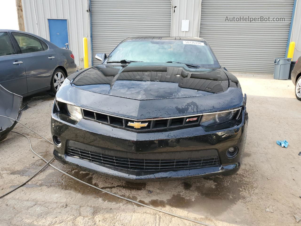 2014 Chevrolet Camaro Lt Black vin: 2G1FB1E34E9207073