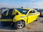 2014 Chevrolet Camaro 1lt Yellow vin: 2G1FB1E34E9258458