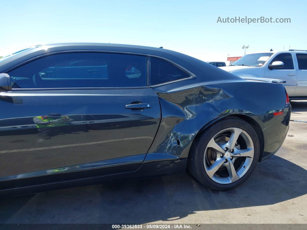 2014 Chevrolet Camaro 1lt Gray vin: 2G1FB1E34E9263241